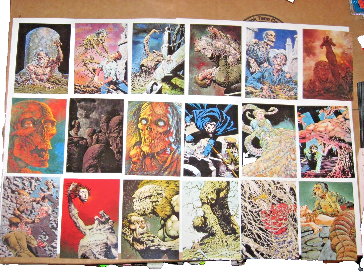 1993 BERNIE WRIGHTSON Series 1 Card 90 Set ZOMBIES WALKING DEAD