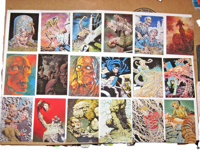 1993 BERNIE WRIGHTSON Series 1 Card 90 Set ZOMBIES WALKING DEAD