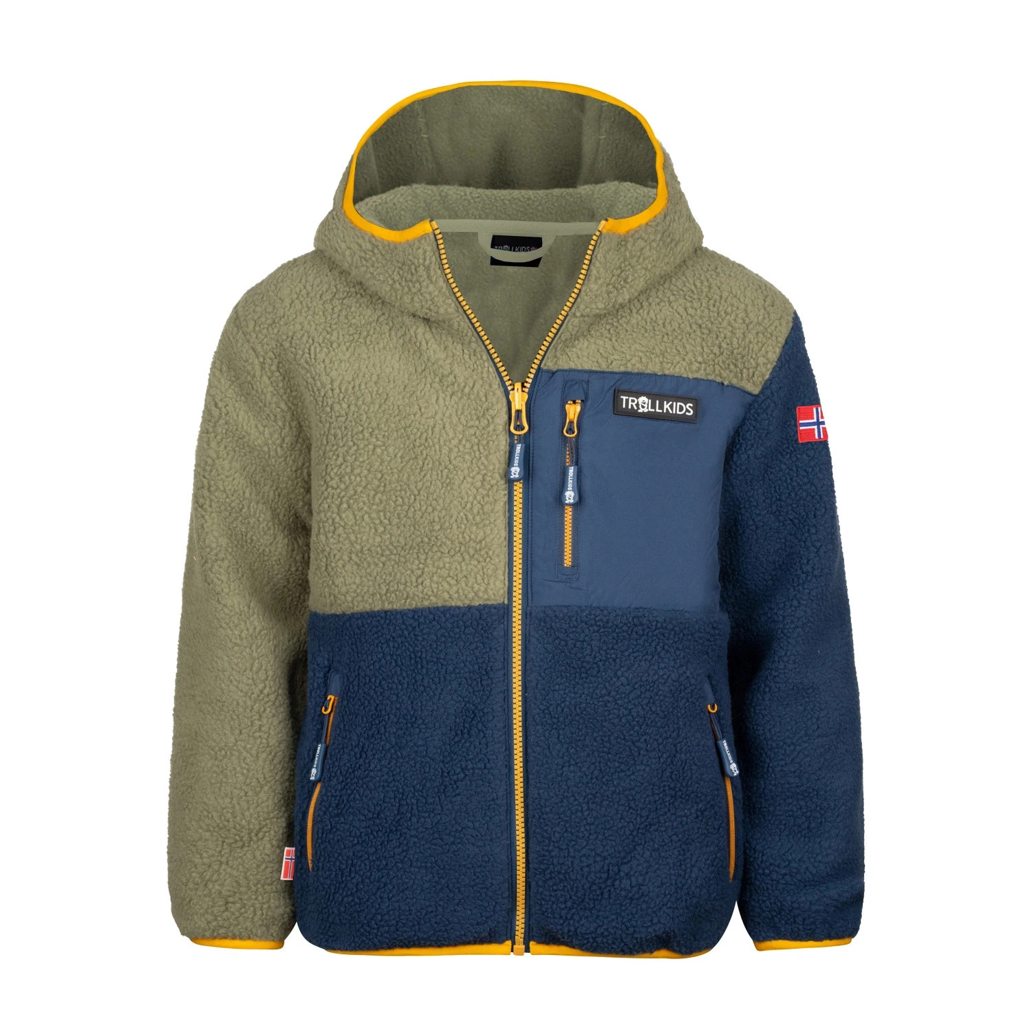 Trollkids kids Aurlandsfjord jacket children multi-colored jacket outdoor (466-335)