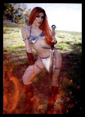 2025 Dynamite Red Sonja Trading Card 12 Rachel Hollon