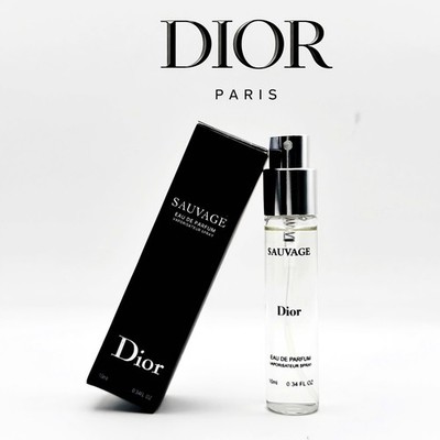 DIOR SAUVAGE MEN'S COLOGNE EAU DE PARFUM SPRAY 0.34 / 10ML 