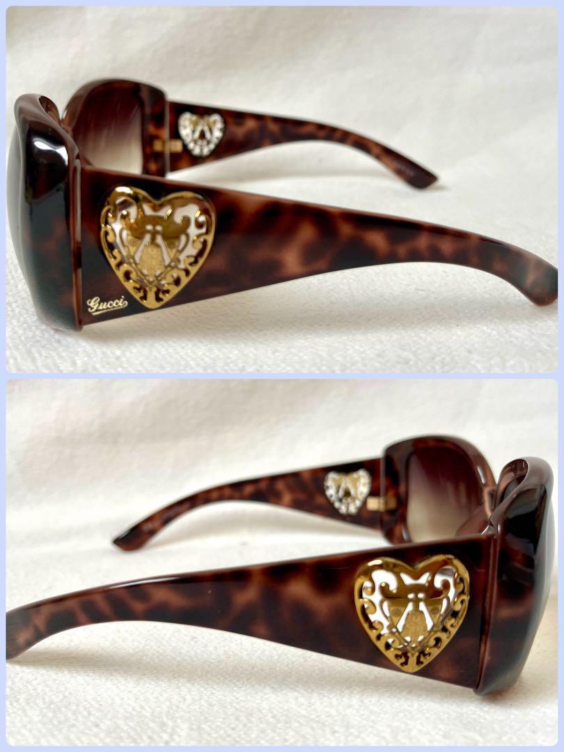 GUCCI Tortoiseshell GG3067 Heart Crest Brown Gradient GUCCI Tortoiseshell GG3067 Heart Crest Brown Gradient