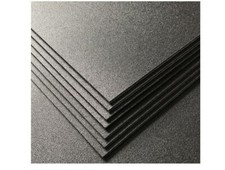 Pack of 2 ABS Plastic Sheet, Black Plastic Sheet 8" x 12" x 1/8" Thick 3mm 