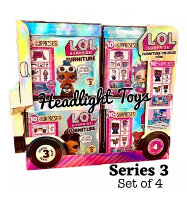 LOL Surprise Series Doll Furniture Sets School Sleepover Roller Rink  Office