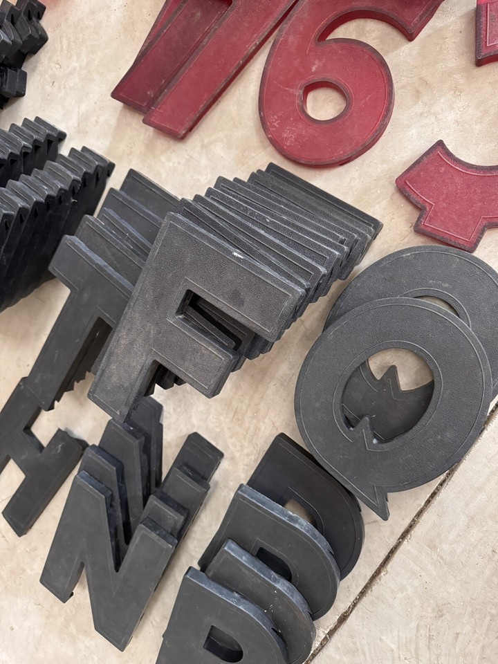 Wagner Gemini Zip Change 8"6” PLASTIC THEATER MOVIE MARQUEE LETTERS