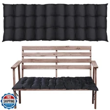 Thyle 63x19 Inch Bench Swing Replacement Cushions, 2-3 Seater Waterproof Pati