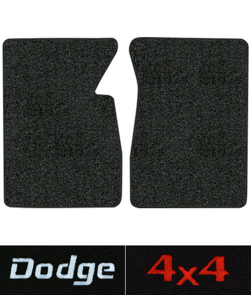 19771986 Dodge D150 Floor Mats 2pc Cutpile eBay