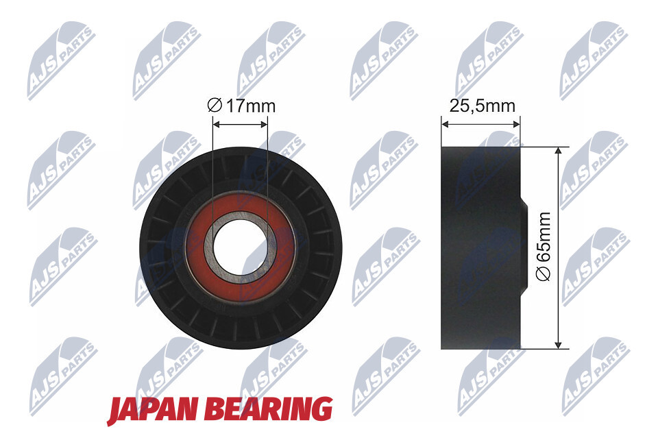 V-belt tensioner pulley RNK-ME-009 NTY for MERCEDES-BENZ VITO / MIXTO Van VIANO - Image 3