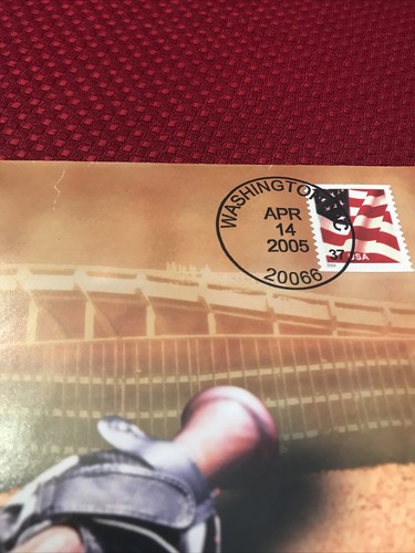 2008 INAUGURAL SEASON- WASHINGTON NATIONALS USPS COMMEMORATIVE Envelope - Picture 5 of 5