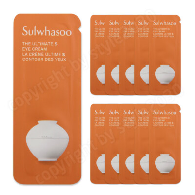 Sulwhasoo The Ultimate S Cream / Eye Cream / Serum 1ml (10pcs ~ 100pcs)