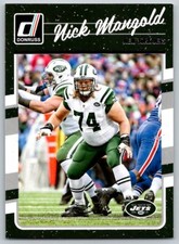 2016 DONRUSS NICK MANGOLD NEW YORK JETS #210