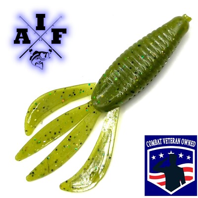 10ct Bluegill Magic 4.25 Creature bait .