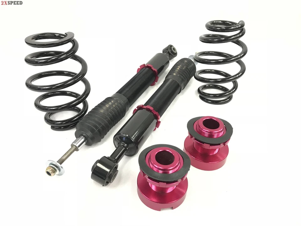 07-08 Kit de suspensión coilover Honda Fit Sport GD kit de resortes descendentes rojo EMUSA Foto 2 de 4