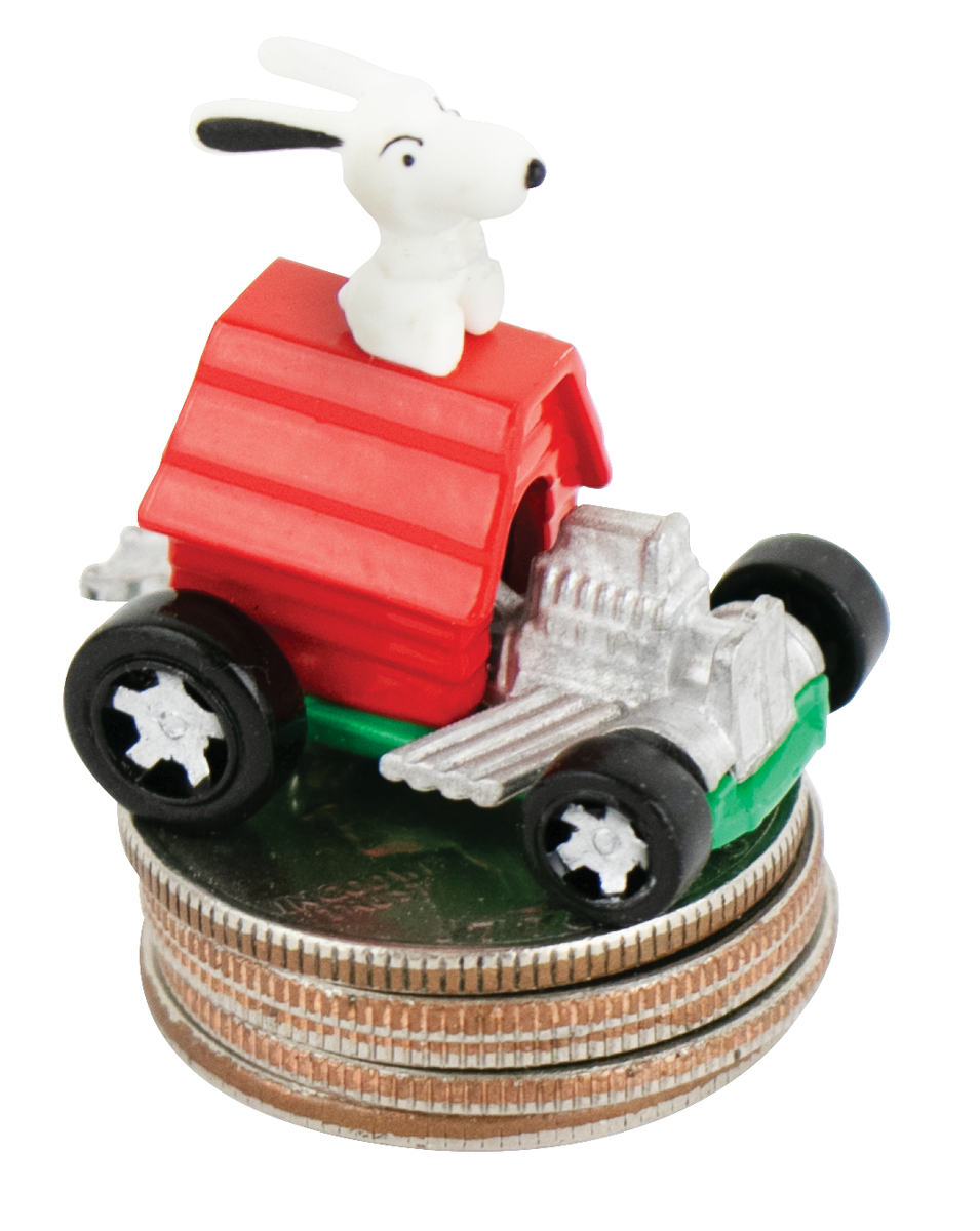 Worlds Smallest SNOOPY Red Baron Peanuts Charlie Brown Hot Wheels