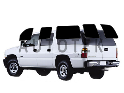 PreCut All Sides Window Film Any Tint Shade % For Chevrolet Suburban 1992-1999