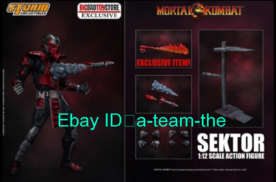 Storm Toys Mortal Combat Red Machine Ninja SEKTOR 1/12 Male