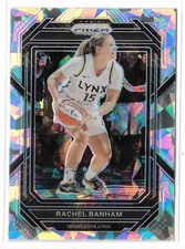 2023 Prizm WNBA Cracked Ice #88 Rachel Banham Minnesota Lynx Golden Gophers