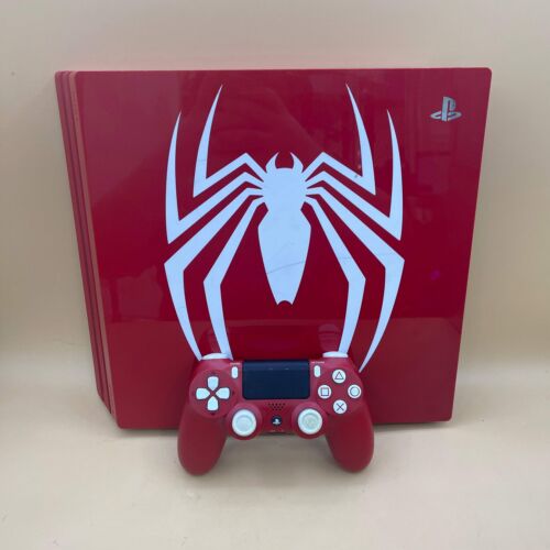 Sony PlayStation 4 Pro PS4 1TB Spider-Man Limited Edition Console Gaming System