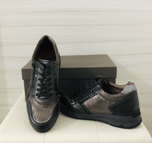 SCARPE SNEAKERS DONNA NERO GIARDINI TG.37 USATE POCO | eBay
