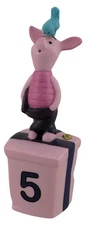 PIGLET Winnie the Pooh Figurine Cake Topper 5 Is for Friendship fifth birthday