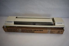 Qmark Heater 500W 120V 2.5 Foot Residential Baseboard Heater Beige 25126W