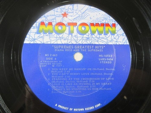 Diana Ross and the Supremes "Greatest Hits" 2xLP Records Ultrasonic Clean VG+ - Picture 13 of 13