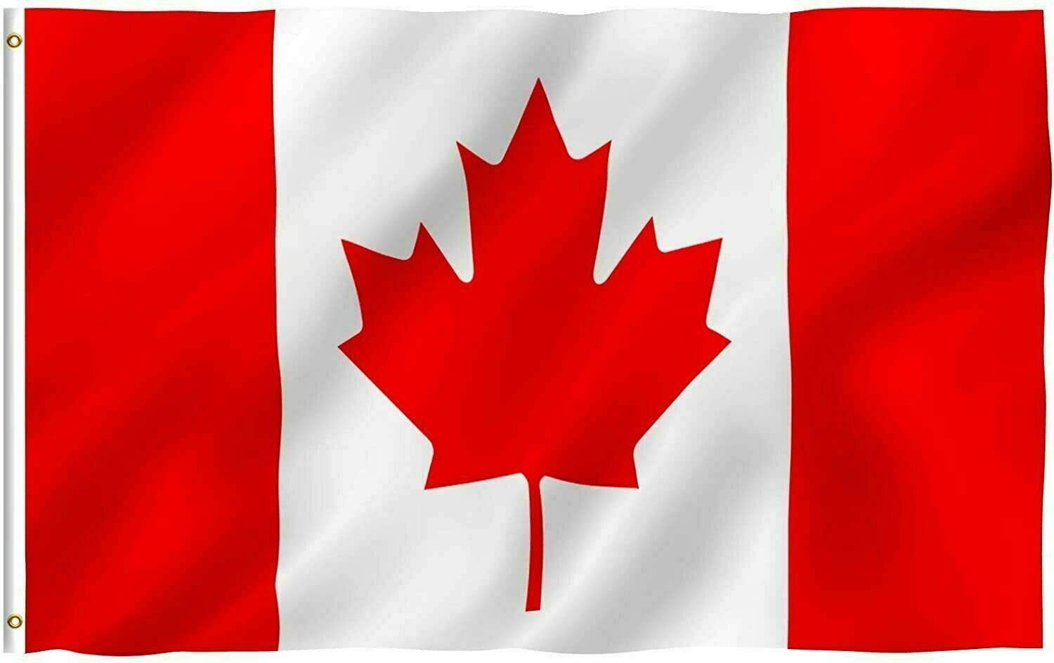 CANADA + CANADA 1922 3ft x 5ft BANNER/FLAG 2 PK HIGH QUALITY 100% POLYESTER