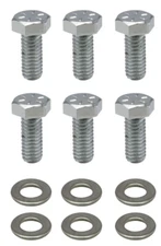 Chrome Crankshaft Pulley Bolts Kit 318 340 360 440 383 426 Hemi Dodge Plymouth