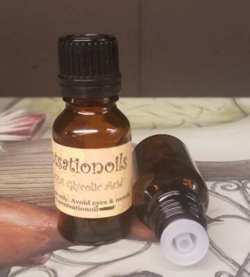 GLYCOLIC ACID 5% CHEMICAL PEEL 1/2 OZ AHA WRINKLES ACNES BLACKHEADS SKIN FACE