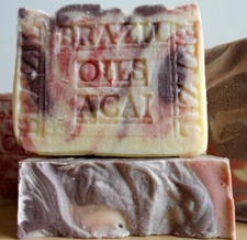 Brazil Oil Bar Soap with Rainforest Oils and Acai Berry Butter