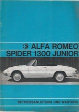 ALFA ROMEO SPIDER 1300 JUNIOR