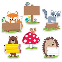 Creative Teaching Press Woodland Friends 10 Jumbo Designer Cut-outs (7048) on sale Creative Teaching Press Woodland Friends 10 Jumbo Designer Cut-outs (7048) on sale