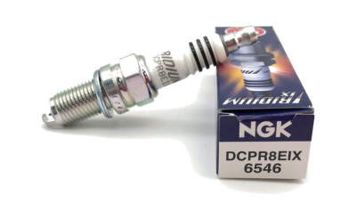 34830-Spark plug NGK DCPR8EIX Iridium IX for road use compatible with ...