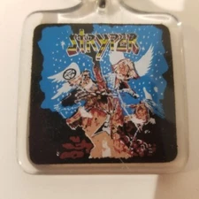 Vintage Stryper Keychain Rare! Rock Music Hairband Christian 