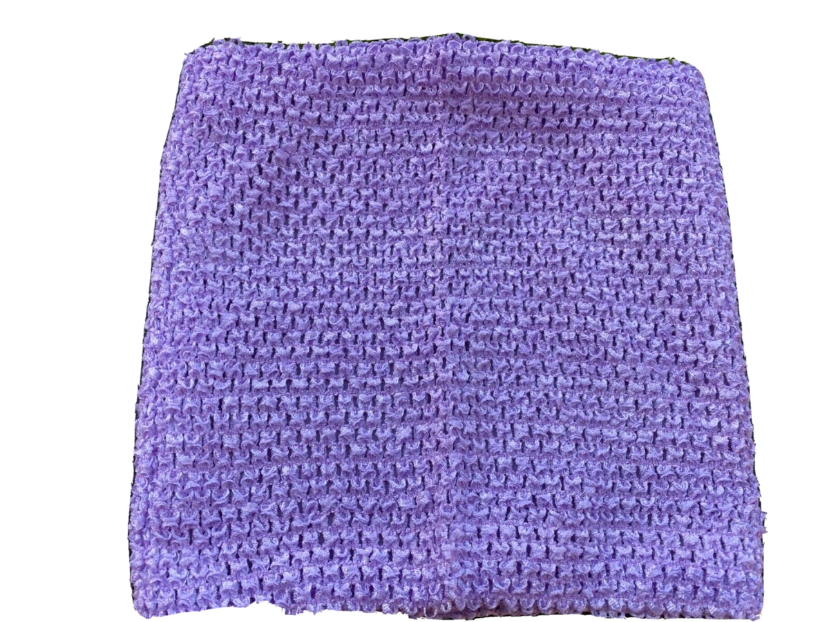Bulk Lot of 5 Medium Lavender Lined Crochet Girls Tutu Top 