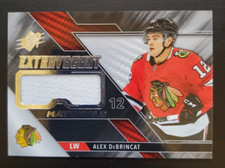 2019-20 SPX Alex DeBrincat Extravagant Materials Game Used Patch Blackhawks