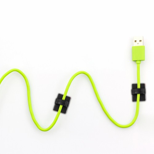 100 Pcs Wiring Button Travel Cable Clip Organizer Adhesive Management - Afbeelding 11 van 12
