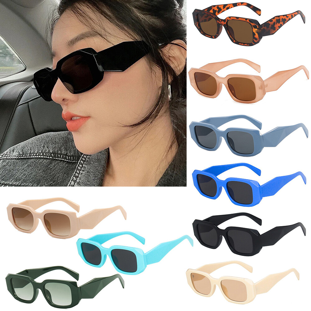 Women Irregular Square Sunglasses Fashion Unique Design  display picture 3
