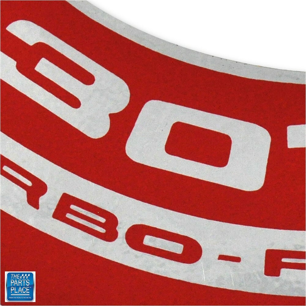 307 Engine Sticker Camaro 307 Turbo-Fire Air Cleaner Decal EA | DC0573 | The Parts Place ...