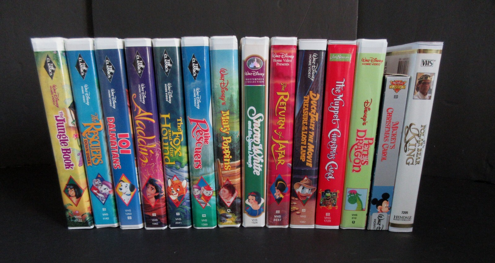 13 WALT DISNEY KID MOVIES VHS VCR Tapes Classic, Masterpiece, & Other