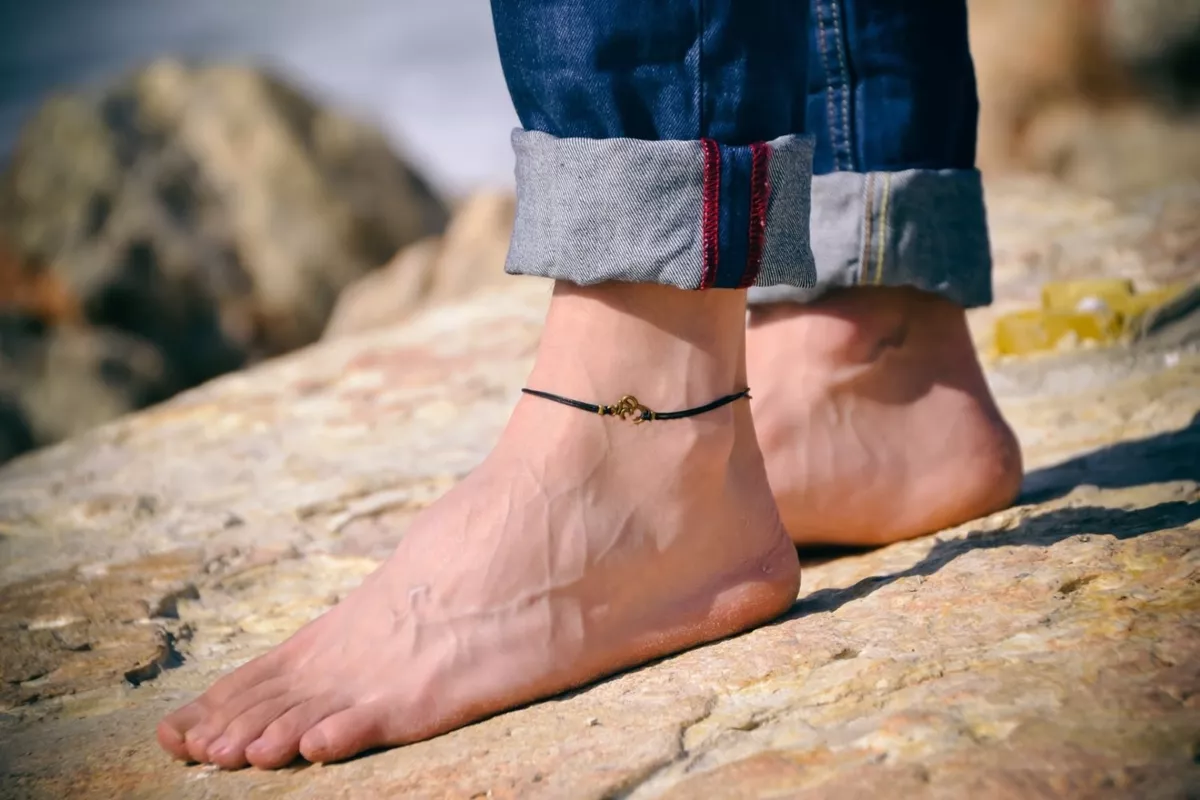 Yoga ankle bracelet deals