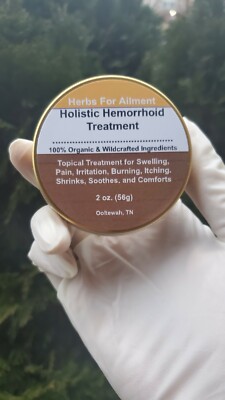  Hemorrhoid Salve/Balm Cream Treatment-Anal Fissure Bleeding Piles Pain Swelling