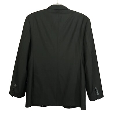 Paul Smith Suit Jacket The Westbourne Suit 100% Wool Size 46 Black