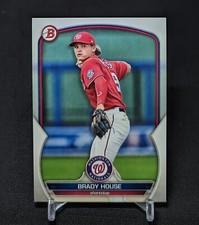 Brady House Prospect Rookie Card 2023 Bowman Base #BP-68 Washington Nationals 