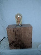 Lampe de table rustique unique faite à la main