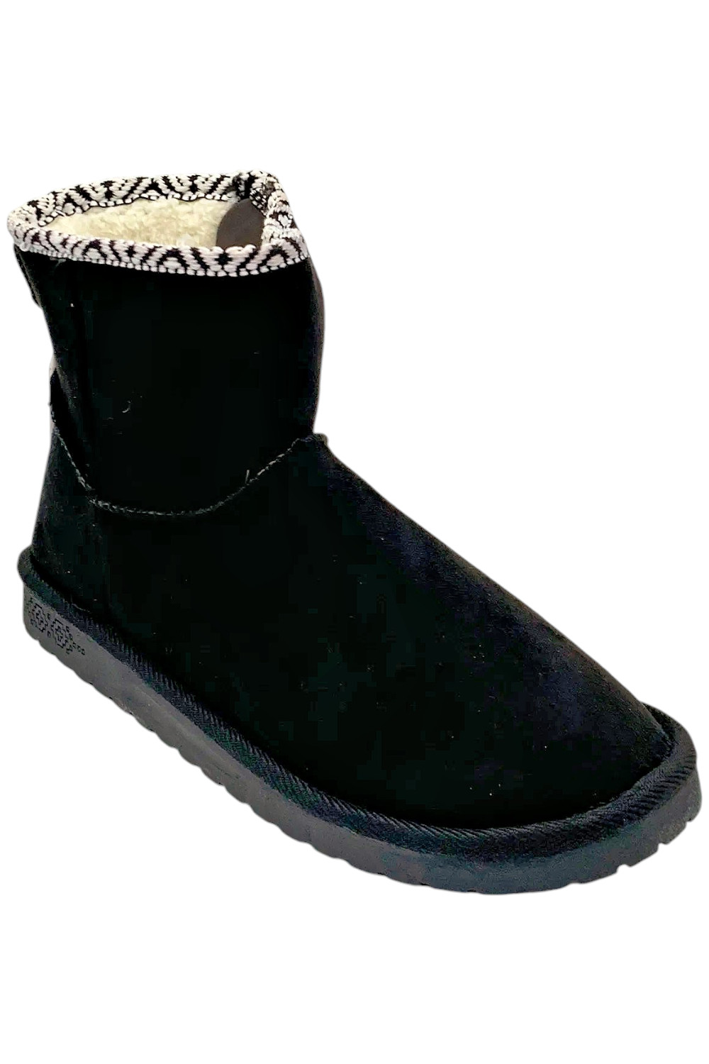 Muk Luks Women's Side Zip Winter Boots Tasha Black