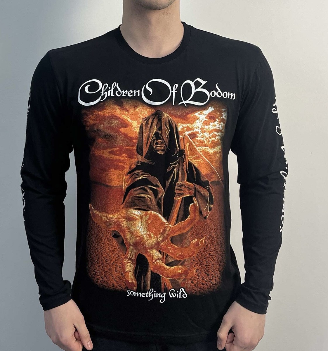 Children Of Bodom - Something Wild (B&C) Long Sleeve Black T-Shirt