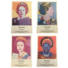 1985 Andy Warhol ?Reigning Queens? Posters ? Set of 4 (Castelli)
