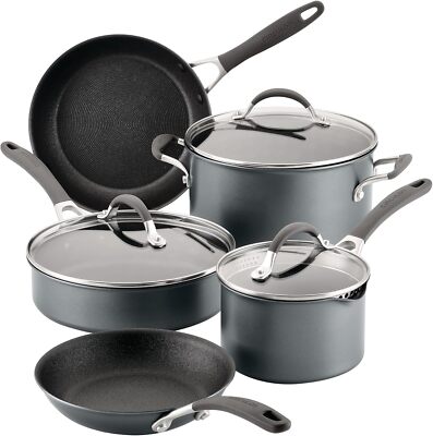 Circulon Scratch Defense Induction Hob Pan Set of 5 - Töpfe und Pfannen Set mit 