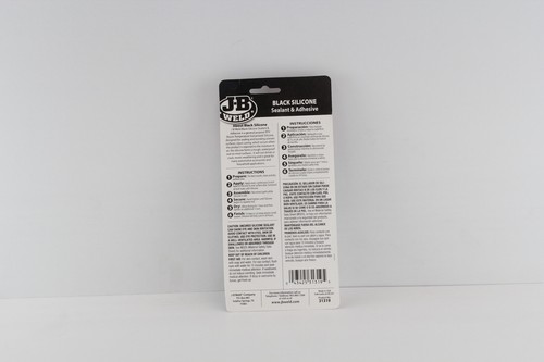 JB WELD 31319 BLACK SILICONE RTV BONDING SEALING - CURES IN 24 HOURS 85g USA - Picture 5 of 5